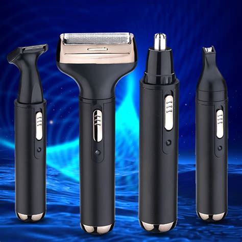 Multifunctional Hair Clippers 4-in-1 USB Rechargeable Electric Shavers ...