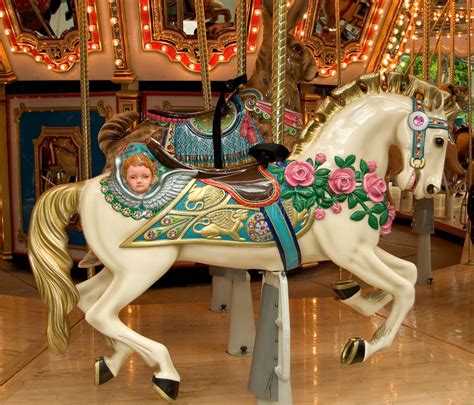 Carousel Horse stock image. Image of painted, saddle, shiny - 275241 ...