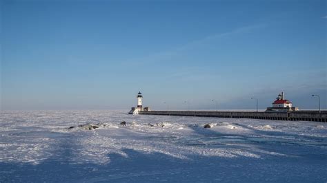 Lighthouses, Canal Park, Duluth 2/25/19 | Park, Lighthouse, Canal