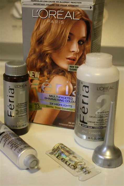 Loreal feria hair color instructions