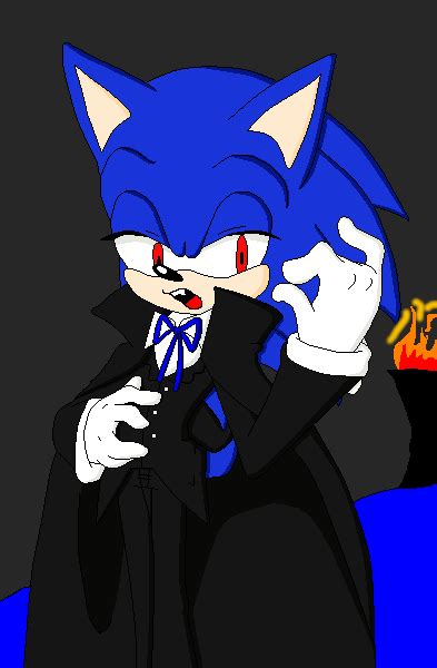 sonic the vampire by RyannTheTiger on DeviantArt