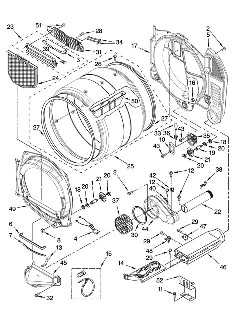 Maytag Dryer: Maytag Dryer Parts Diagram