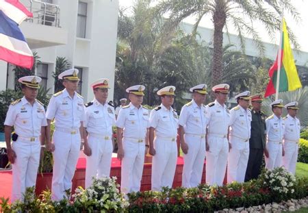 Myanmar navy chief asks to join multilateral exercises - Pattaya Mail