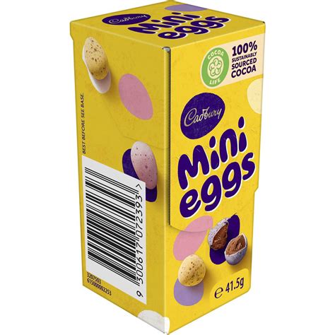 Cadbury Mini Eggs Easter Chocolate Eggs 41.5g | Woolworths