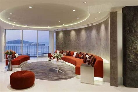 Circular Living Room Design