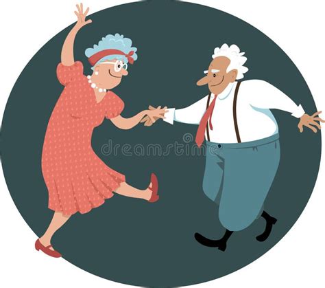 Senior citizens memories stock illustration. Illustration of child ...