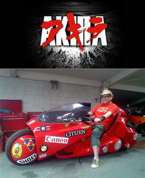 Fan Builds Amazing AKIRA Kaneda Bike Replica - TechEBlog