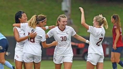 Women's soccer rankings: Florida State remains runaway No. 1 as top 7 ...