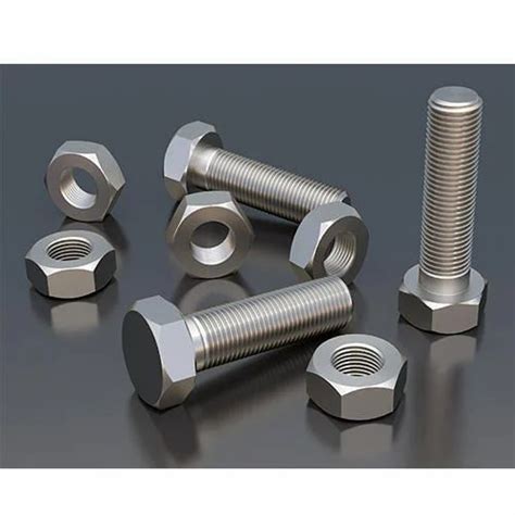 SS 304 Round Stainless Steel Nut Bolt at Rs 10/piece in Mumbai | ID: 17926678291