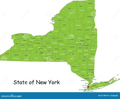 State Of New York Stock Images - Image: 9178974