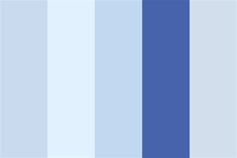 Web light blue Color Palette