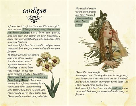 Taylor swift folklore book – Artofit