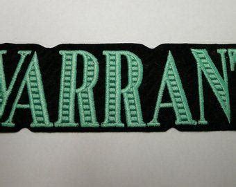 Warrant Band Logo - LogoDix