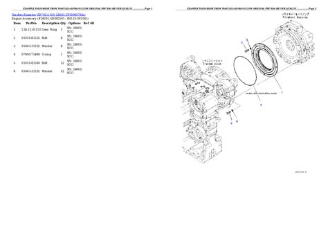 GD705-5 S/N 26001-UP Partsbook – manuals-komatsu.com shop repair operation partsbooks