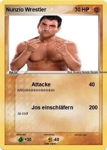 Pokémon Nunzio Wrestler - Attacke - My Pokemon Card