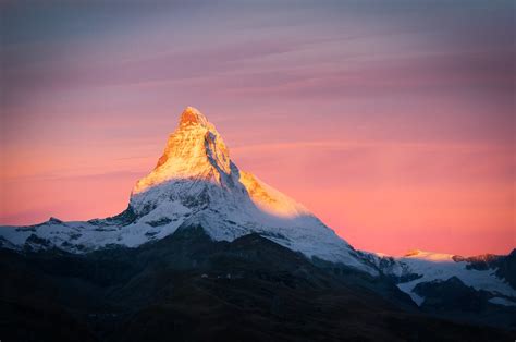 Sunrise at Matterhorn | The Matterhorn, taken at sunrise on … | Flickr