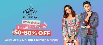 Flipkart Fashion Days Sale: Best Deals on Top Fashion Brands ...