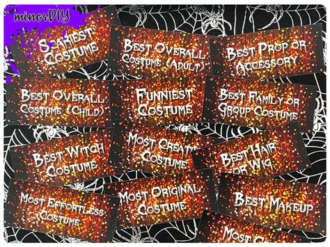 Halloween Costume Awards using the Cricut Maker's new Perforation Blade » minorDIY