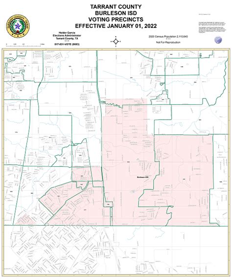 Burleson ISD Map