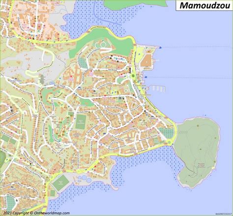 Mamoudzou Map | Mayotte | Detailed Maps of Mamoudzou