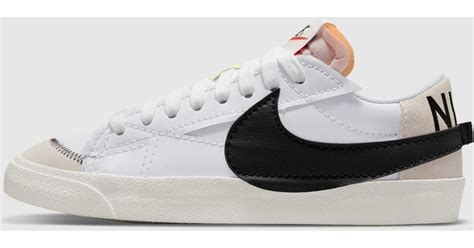 Nike Leather Blazer Low '77 Jumbo "white/black" for Men | Lyst UK