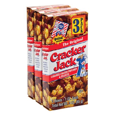 CRACKER JACK ORIGINAL TRIPLES 3 OZ BOX