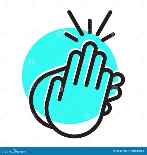 Applause, Clapping Hands Cartoon Vector | CartoonDealer.com #88073669