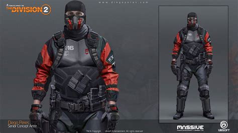 ArtStation - Tom Clancy's The Division 2 - Gear set design, Diego de Almeida Peres / Insta ...