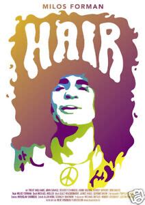 Hair Milos Forman cult musical movie poster print | eBay