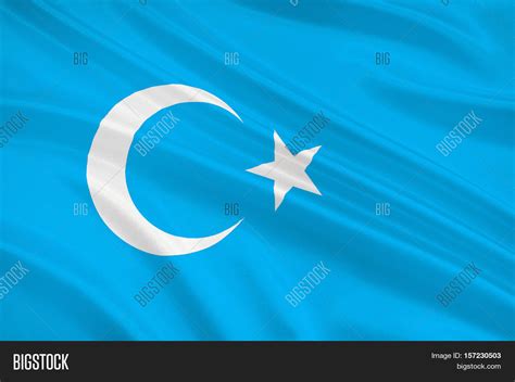 Flag Xinjiang Image & Photo (Free Trial) | Bigstock