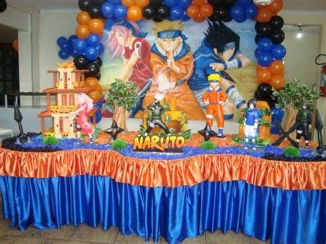 Pin de Samy P en Naruto/ ideas | Cumpleaños de naruto, Fiesta naruto ...