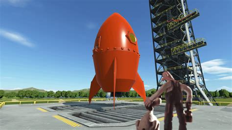 The Rocket from Wallace and Gromit A Grand Day Out in KSP2. : r ...