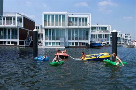 A Whole Town of Floating Homes in Holland | Designs & Ideas on Dornob