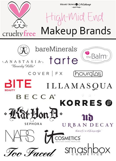 Cruelty Free Brands: Makeup, Drugstore, Skincare & Haircare! - Heart Bows & Makeup