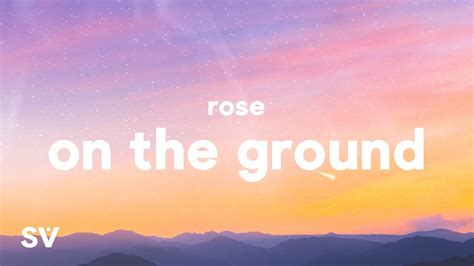 ROSÉ - On The Ground (Lyrics) Chords - Chordify