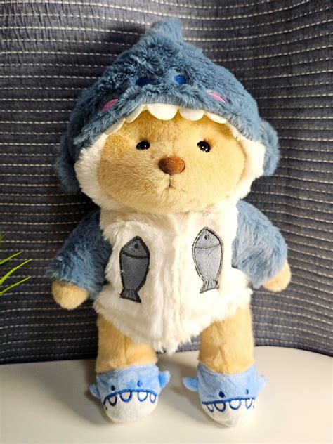 Shark Costume, Luna Bear Clothes, Cute Bear, Bear Dress, Bear Outfit ...