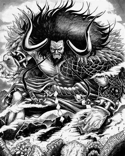 kaido Follow Our Pinterest For More Anime Daily | One piece drawing, One piece tattoos, Kaido ...