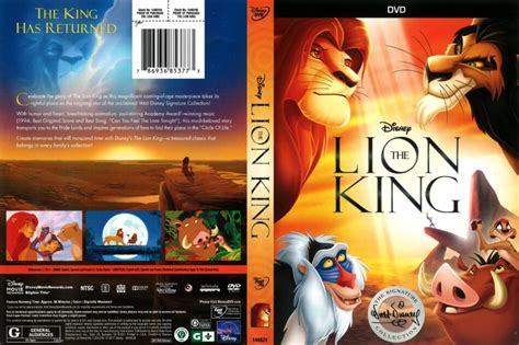 The Lion King (2017) R1 DVD Cover - DVDcover.Com