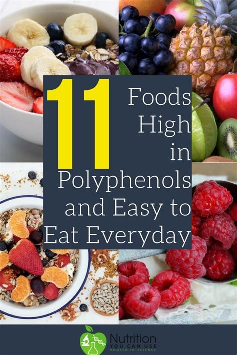 11 Foods High in Polyphenols and Easy to Eat Everyday | Polyphenols ...