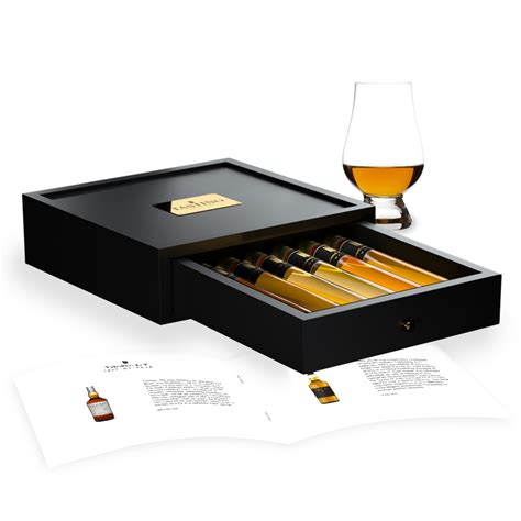 Whisky Tasting 6 Premium Whiskies in wooden box