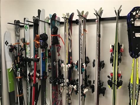 Ski Rack Australia Vertical Multi 10 12 Ski Snowboard Storage Wall Rack | Curve Surfboard ...