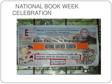 National book week celebration