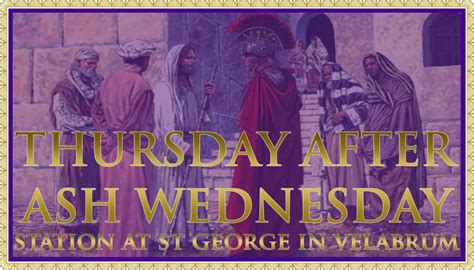 Station Thursday after Ash Wednesday: Statio ad St Georgium – The Old Roman