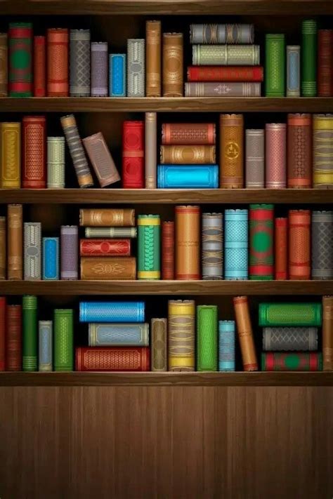 Bookshelf Wallpaper | Wallpaper bookshelf, Wallpaper shelves, Bookshelf wallpaper