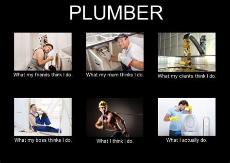 there are many different things that can be found in the plumber's job