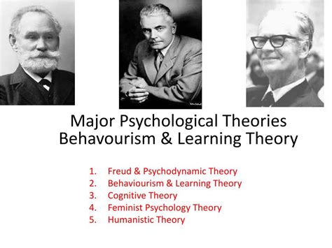 PPT - Major Psychological Theories Behavourism & Learning Theory PowerPoint Presentation - ID ...