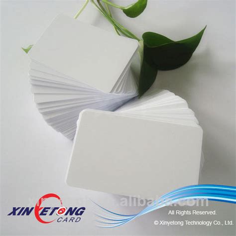 Blank White PVC Card for Inkjet Printer(id:9107680). Buy China pvc id ...