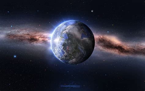 Earth digital wallpaper, space art HD wallpaper | Wallpaper Flare