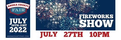 Fireworks Show, Anoka County Fair, July 27 2022 | AllEvents.in