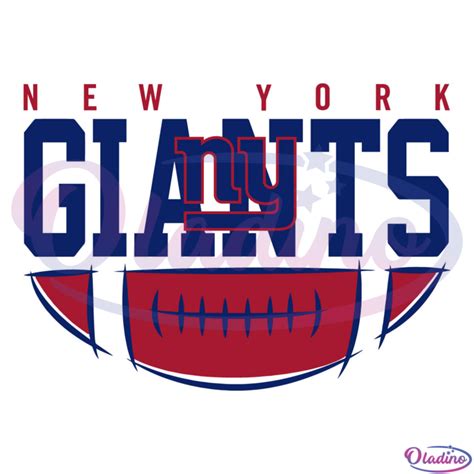 New York Giants Football Team SVG Digital File, Giants Logo svg